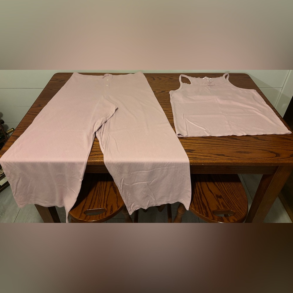 Victoria's Secret Sleeveless Top and Pants Pajama Set